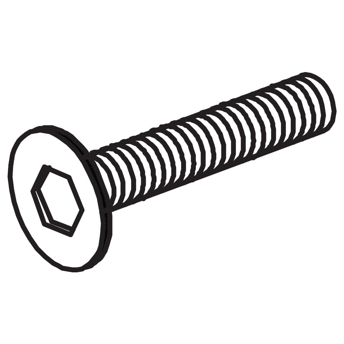 54048-R11 - Quikset Multi Game Swivel Table 1/4"x1" Bolt - 16 Pack