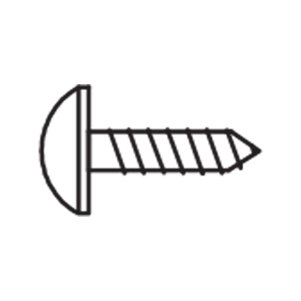54048-R16 - Replacement 1/2" Round Head Screw - 6 Pack