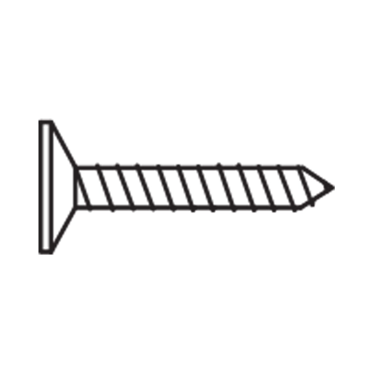 54048-R17 - Replacement 1" Flat Head Screw - 4 Pack