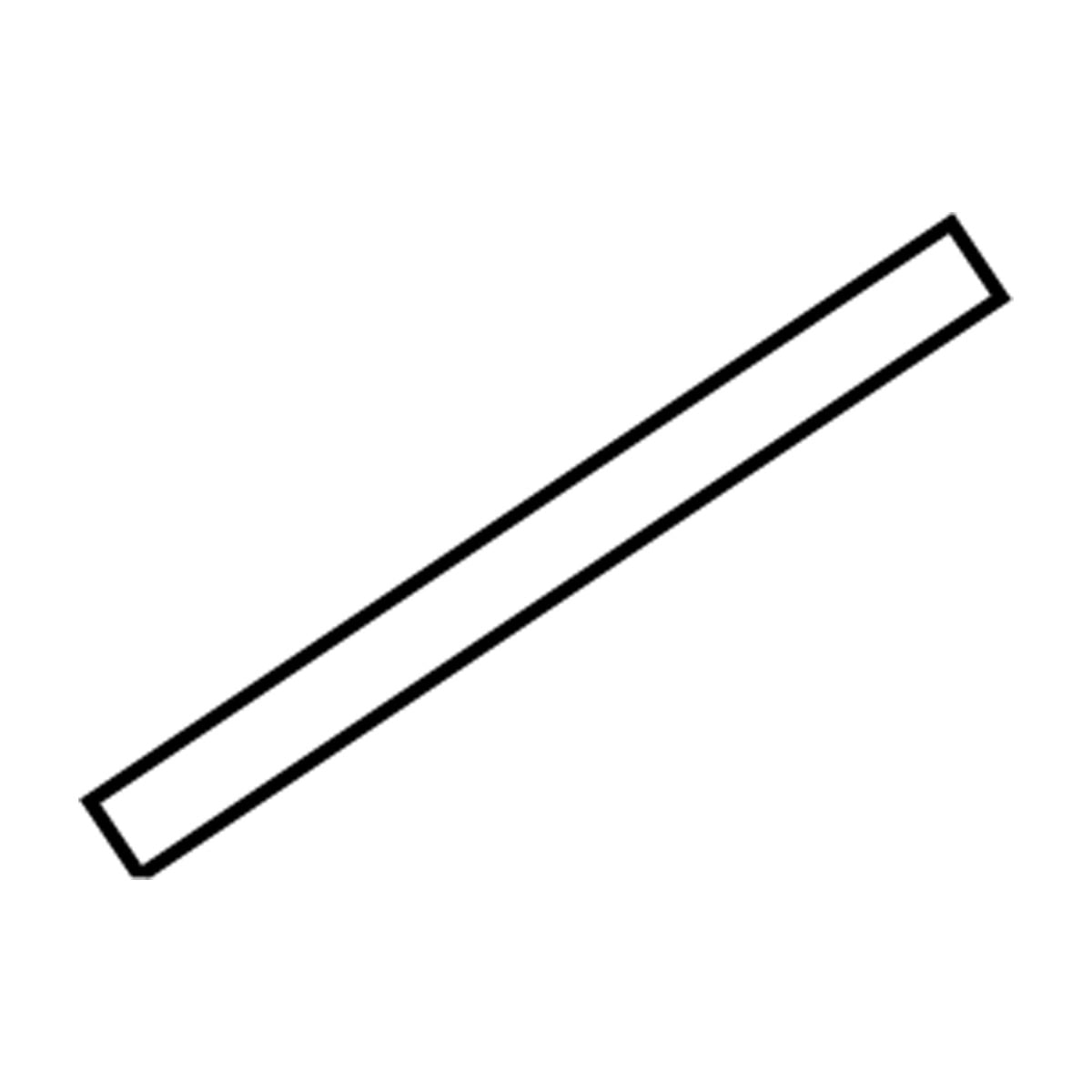 54063-R7 - Replacement White PVC Long Bars - 6 Pack