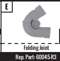 Replacement Folding Joint - 2 Pack
