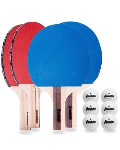 Franklin Ping Pong Paddles 2 Player Table Tennis Set Paddle Kit Sports 