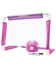 Toddler Kids Indoor Outdoor Soccer Goal Exercise Toy With Soft Ball And Air Pump 