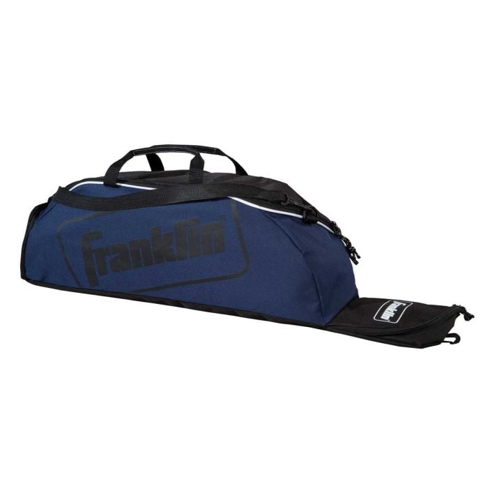 Franklin Kids Baseball/ Softball Bat Bag - Navy - Equipped W