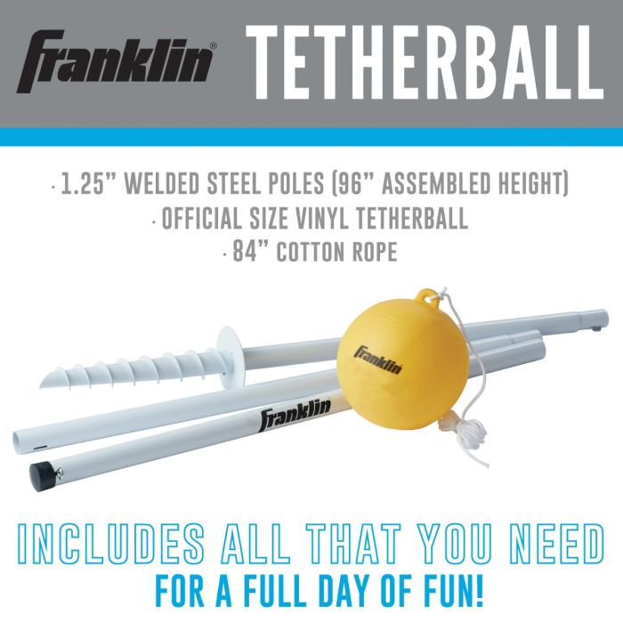 Tetheball-Ball Und Seil, Tetheball-Stangen-Set Mit  Produktbild-Vorschau 8