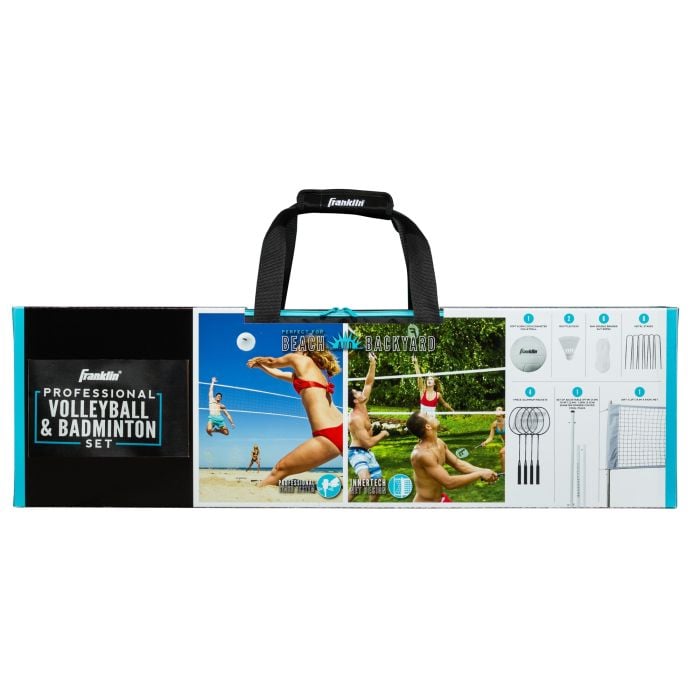 Franklin Sports Volleyball & Badminton Set - Thumbnail 2