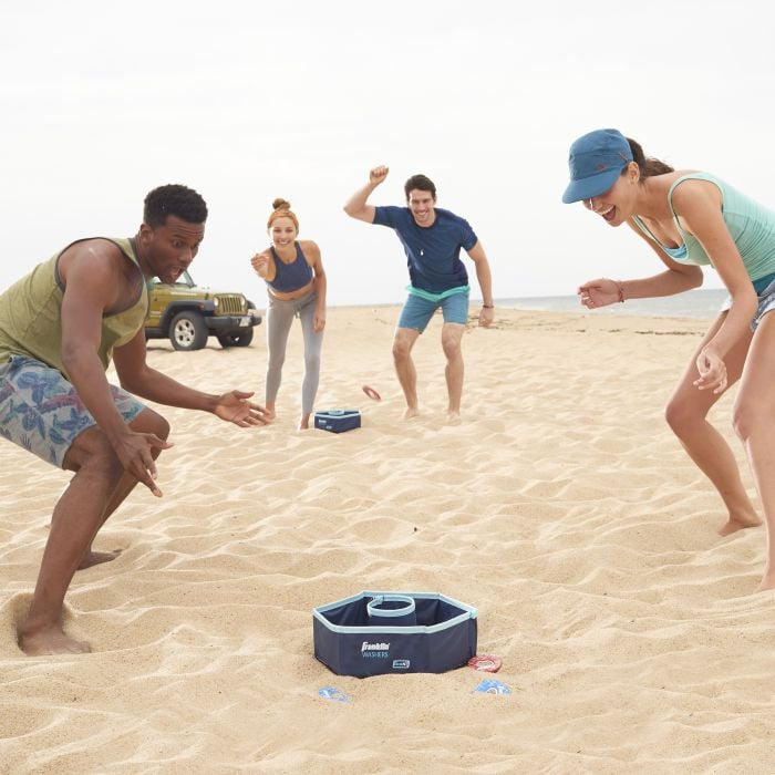 Franklin Sports Washer Toss Set — Includes 2 Tournament Size