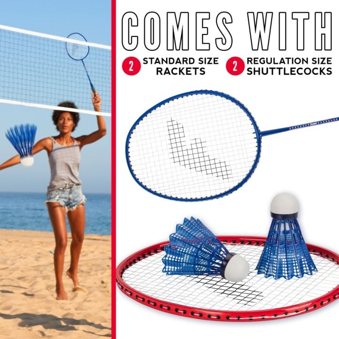 Badminton Birdie And Racket