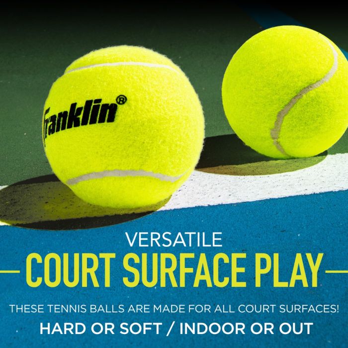 Franklin Sports Tennis Balls - Thumbnail 4