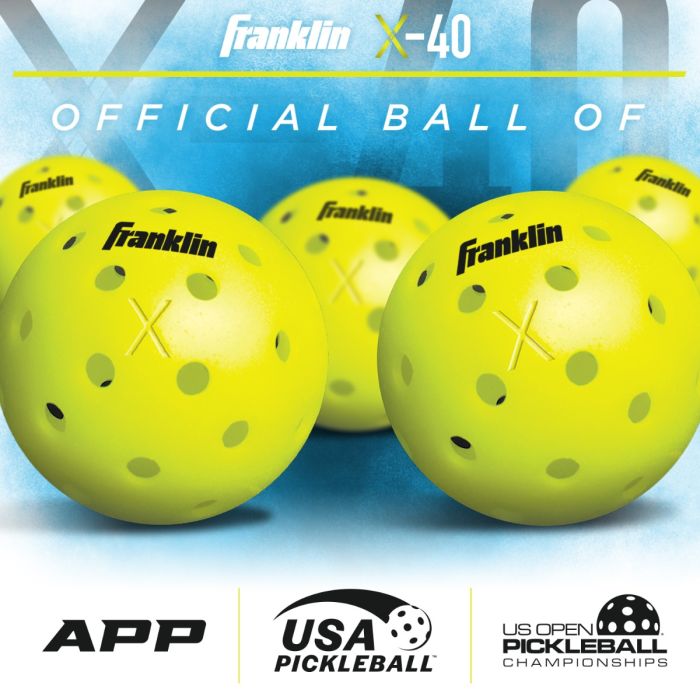 Franklin Sports Pickleball Paddle and Ball Set - (2) Dagger