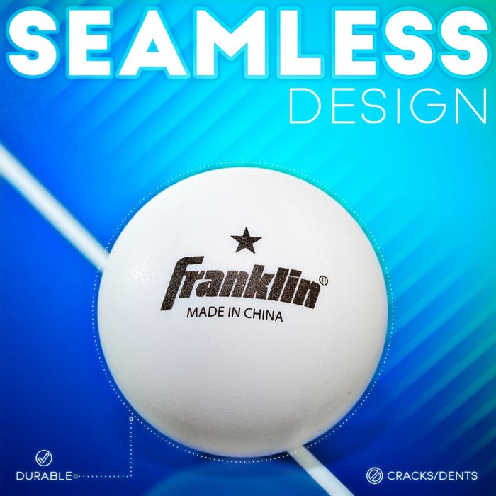 Table Tennis Balls - 40mm - 12 Pack | Franklin Sports
