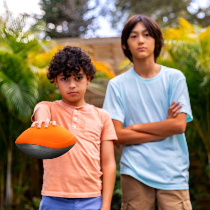 Nerf Turbo Jr. Football In Knalligem Orange – Weicher, Kompakter Sportball Für Kinder Und Outdoor-Spaß
