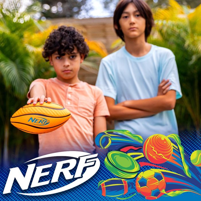 NERF Spiral Grip Foam Football - 8.5