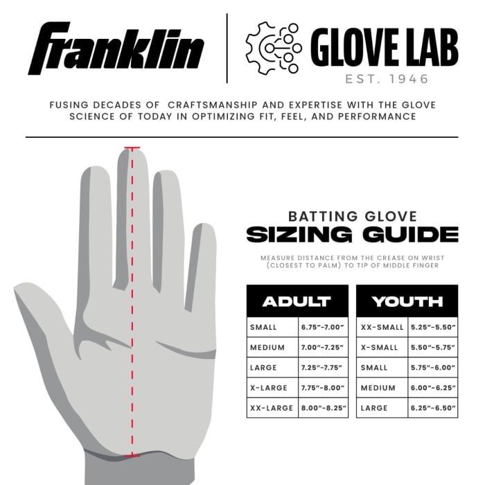 CFX Pro Fusion Batting Gloves | Franklin Sports