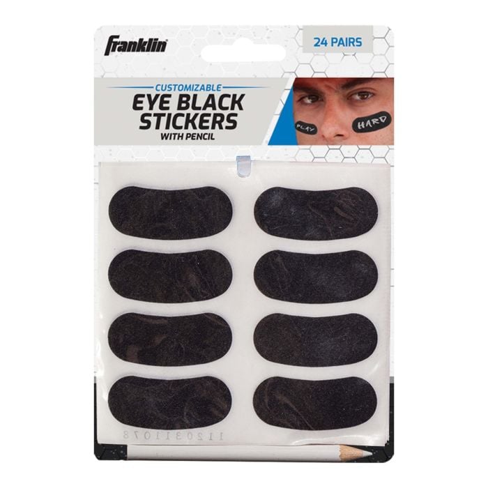Franklin Sports Standard Eye Black, OSFM  Football eye black, Eye black,  Franklin sports