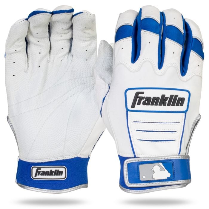 Franklin CFX Pro Adult Batting Gloves Pearl Royal