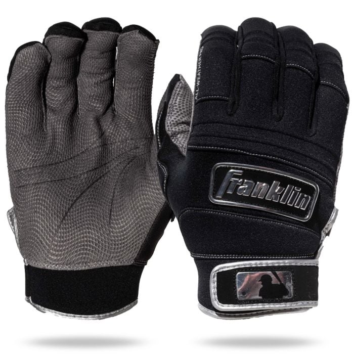 All black batting gloves online