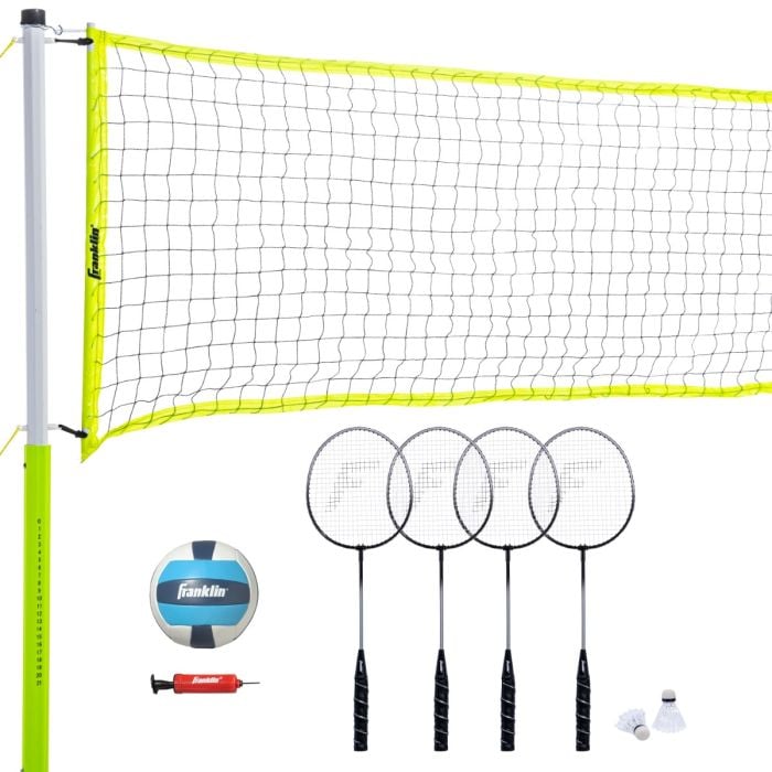 Volleyball & sold Badminton Combo Set