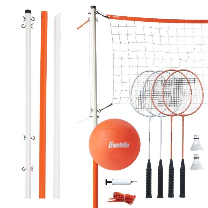 Volleyball and Badminton Set outlet Easy Set Up