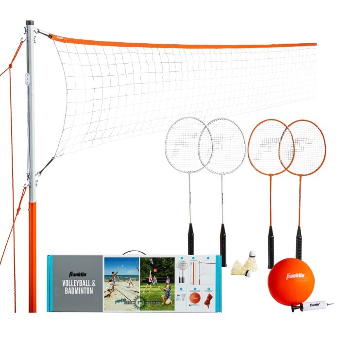 Starter Volleyball And Badminton Set