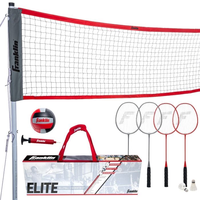 Family Volleyball And Badminton Set