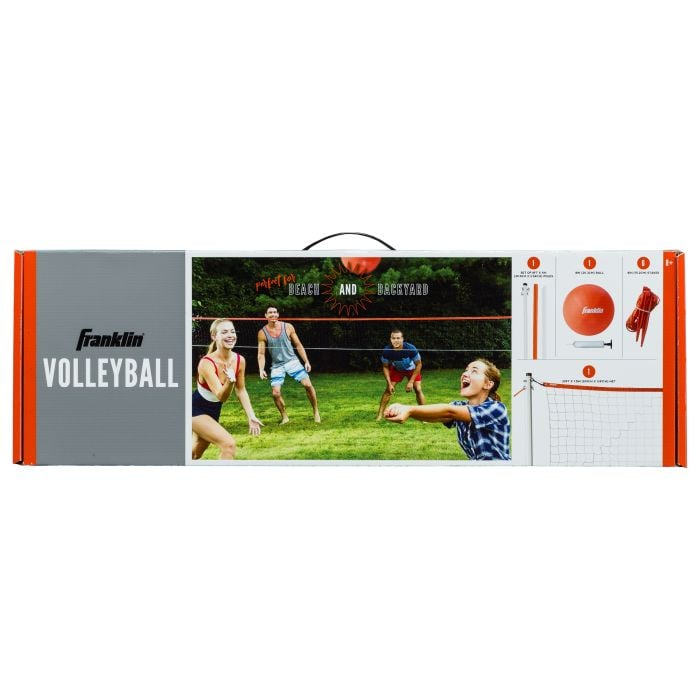 Franklin Sports Family Volleyball Set Volleyball, Net, Stakes & Poles store FREE SHIP