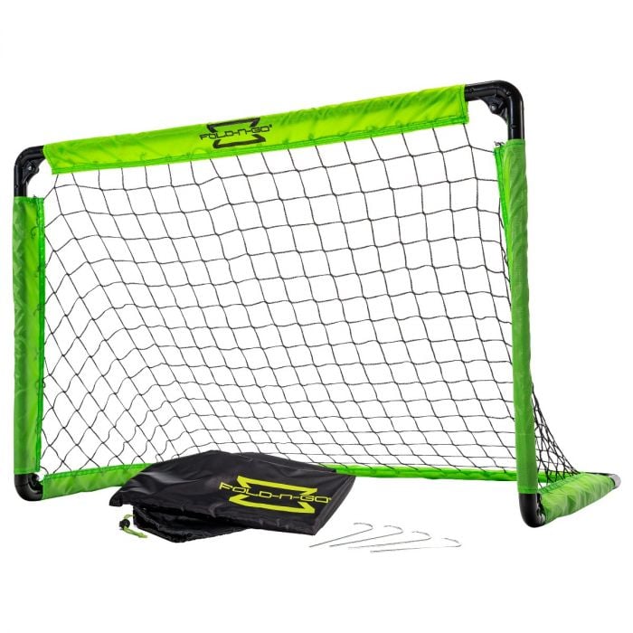 Steel Folding Soccer Goal 36 X 24 X 24 Durable Plastic Fram Construction Steel Locking Joints Perfect For 5 V 5 Play Action Franklin Sports