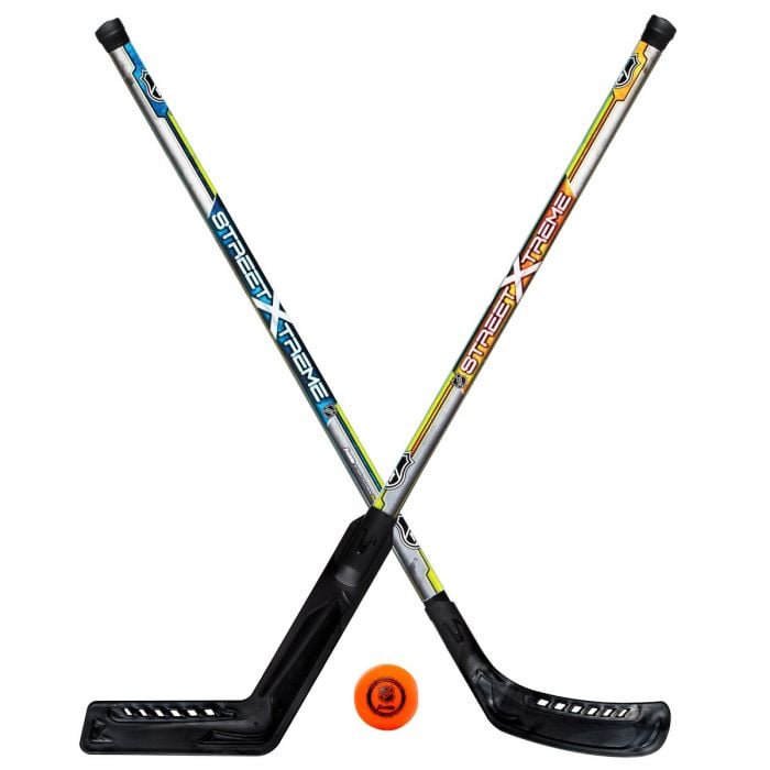 Franklin Sports NHL Youth Street 34 In. Hockey Goalie and Player Stick Set
