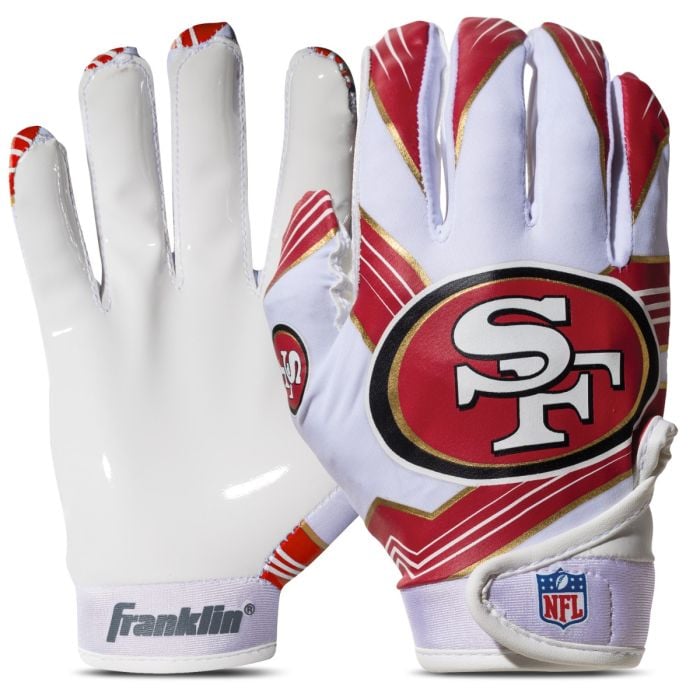 Franklin Sports Kansas City Chiefs Youth Receiver Gloves