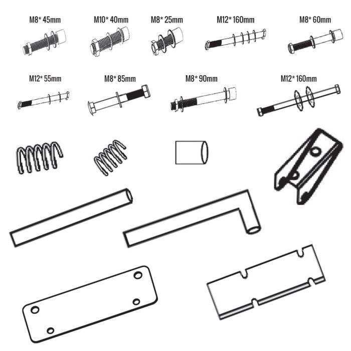 92004X-R4 - Replacement Hardware Kit - 1 Pack
