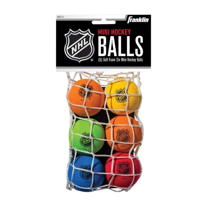 A&R Hockey Glow in the Dark Mini Foam Balls -4 Pack - Ice Warehouse