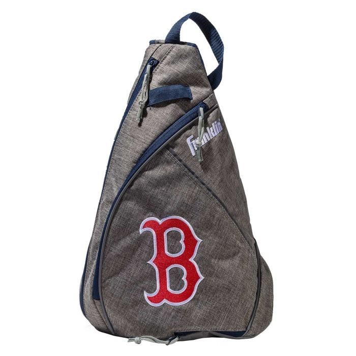 Franklin Sports MLB Batpack Bag - Youth Baseball, Softball and Teeball Bag  - Black/Gray 