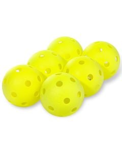 yellow plastic softballs