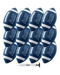 junior football with pump 12  pack