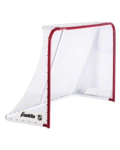 quick setup steel hockey goal