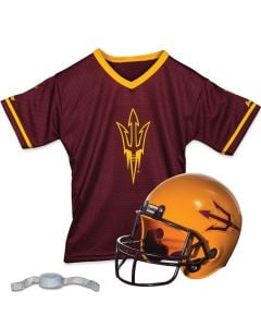 College Football Helmet And Jersey 3 Piece Set