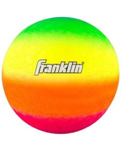 bright colored playground balls