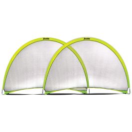 Pop-Up Dome Shaped Soccer Goal Set - 2 Pack - 6' X 4' - Carry Bag