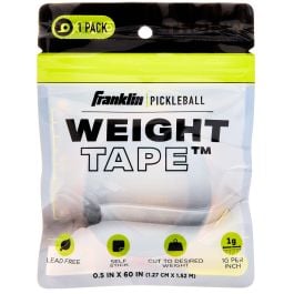 Franklin Sports Weight Tape for Pickleball Paddles - Lead-Free