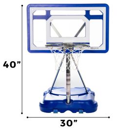 Franklin Sports Pool Basketball Hoop - Waterproof Mini Basketball