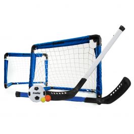 Franklin Sports Indoor Outdoor Durable Mini Hockey Stick And Ball Set For Kids 