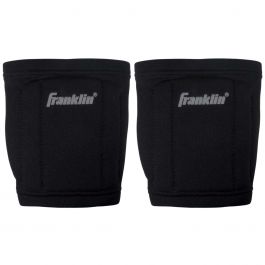 3 Pairs Franklin Volleyball Contoured Knee Pads One Size Fits All Black for sale online 