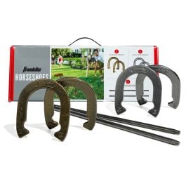 Marine Tech Horseshoe Game Set, Metal Horseshoe Family Set for Kids &  Adults