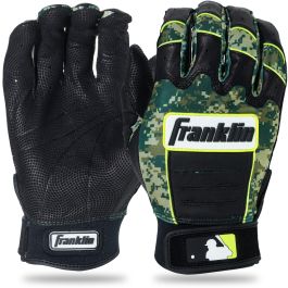 Digi Series Batting Gloves -Black/Yellow/Green Digi Camo Franklin Youth CFX Pro 