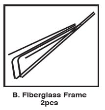 Replacement 4X3 Blackhawk Pole