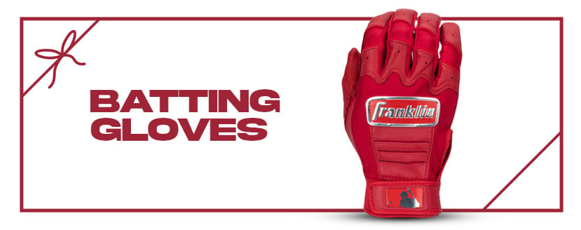 All red franklin batting gloves online