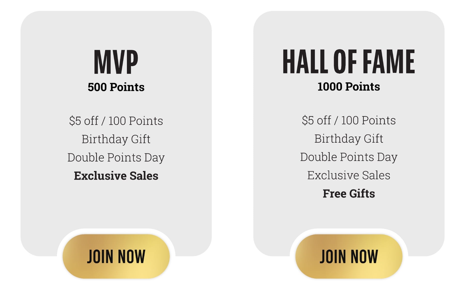 Reward Perks