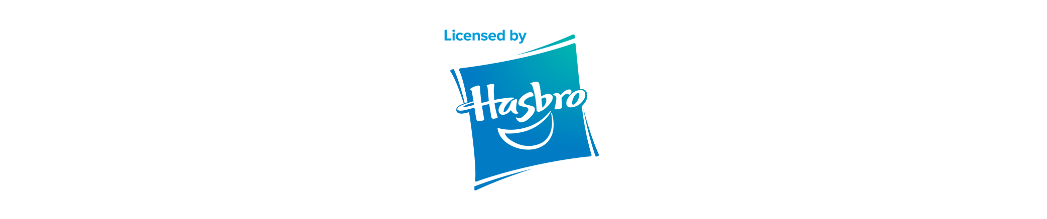 Licensed by Hasbro logo