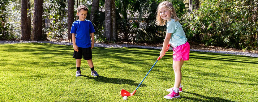 youth sports foot golf game