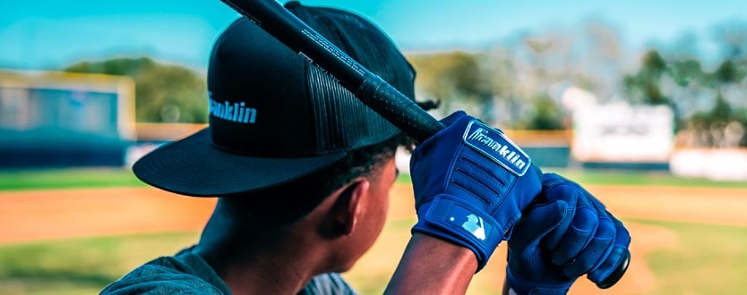 Franklin Pro V Series Batting Gloves Advanced Youth Medium Pair
